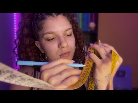 ✨ASMR✨Tirando as medidas para seu terno de casamento 