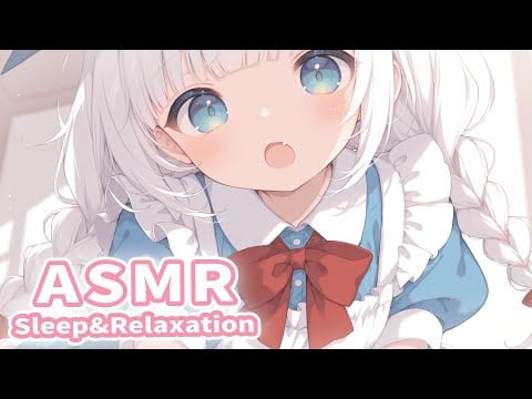ASMR Ear Cleaning & Ear Blowing for Sleep~♡