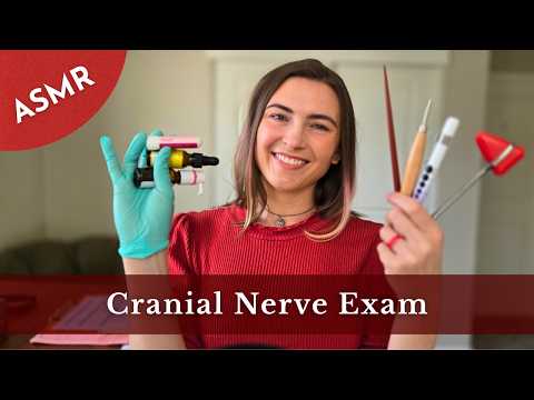 ASMR Whispered Cranial Nerve Exam 🔦 | Nurse Bea Medical Roleplay
