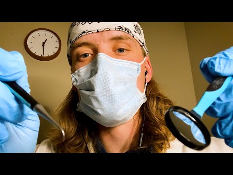 ASMR Dentist Teeth Cleaning Exam 🦷✨ (ear to ear, whispering, dental roleplay)