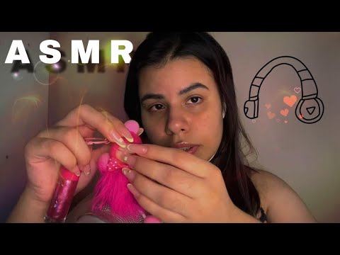 Sons Satisfatórios de Gloss ✨️ Brincando e Aplicando