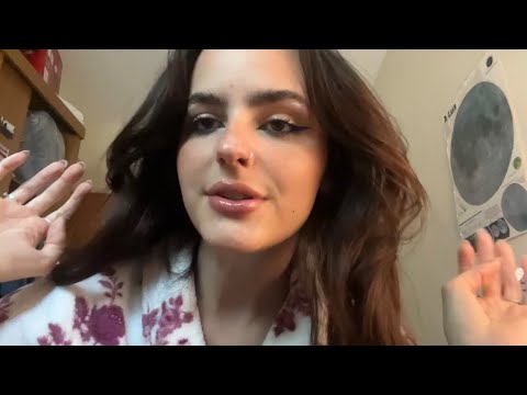 ASMR caseirinho me maquiando