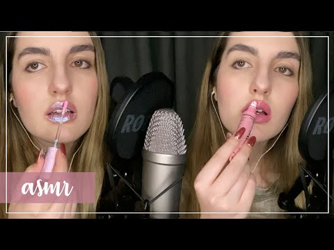 ASMR en español - LIPGLOSS/LIPSTICK APPLICATION