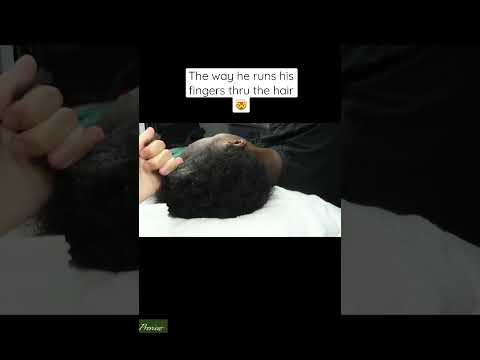 Intense Attentive Sleep Inducing ASMR on MY WIFE 🤯 she slept in seconds #shorts #shortsvideo #asmr