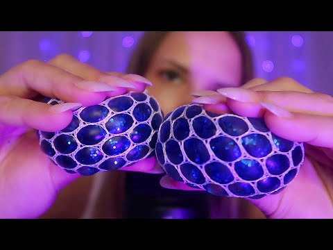 ASMR - BOLINHAS SENSORIAIS RELAXANTES COM SONS DE BOCA 💙