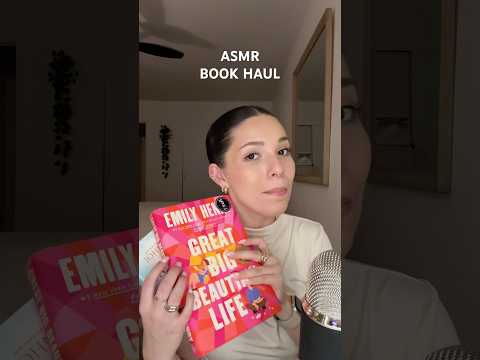 ASMR MINI BOOK HAIL #asmr #tapping #booktok #haul