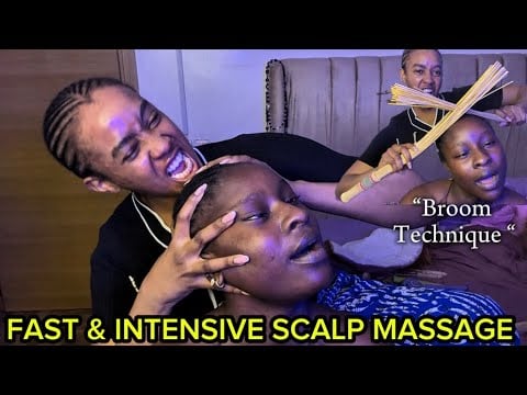 Asmr: FAST & AGGRESSIVE HEADSCRATCH MASSAGE THAT WILL GIV YOU INSTANT DEEP SLEEP 💤 FOR SATISFACTION