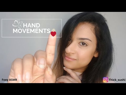 ASMR Relaxing Hand Movements For Sleep 🖐