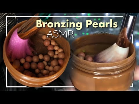 ASMR Bronzing Pearls Compilation!! Tingly Brushing for the best Tingles! 🤎 (No Talking)
