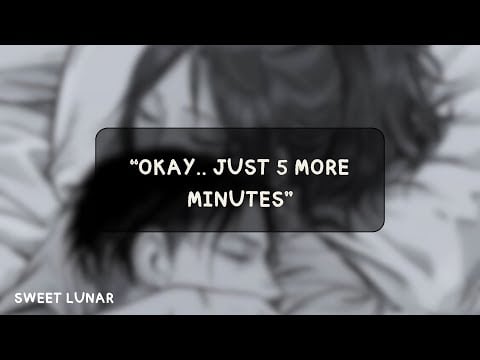 [ASMR] Laying On Your Girlfriend As She Tries To Wake You Up [heavy breathing] [Sleep Aid]