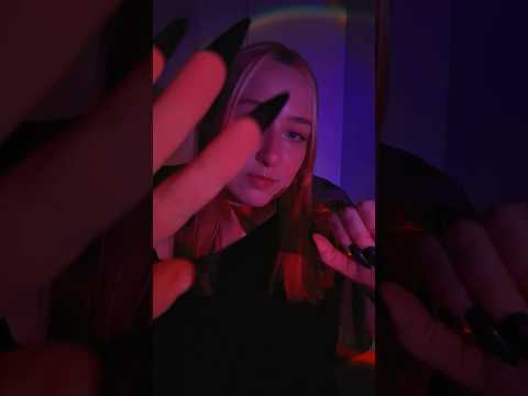 #asmr layered face scratching