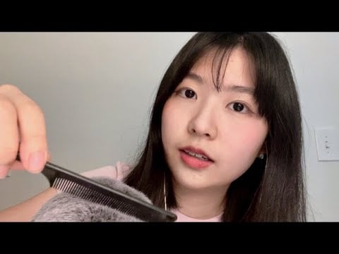 ASMR Tingly Lice Check | School Nurse RP