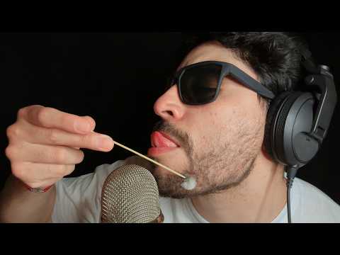 ASMR Beard Scratching With MOUTH SOUNDS (Insane TINGLES)