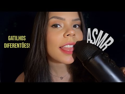 ASMR - GATILHOS *DIFERENTÕES* DO ASMR 🤤