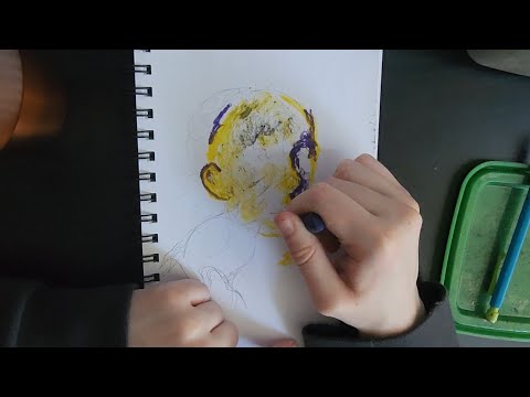 lofi asmr draw with me :) soft spoken