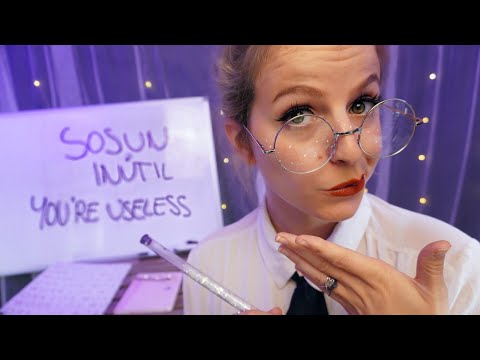 ASMR Profesora de Inglés Loca Te enseña Frases Útiles...