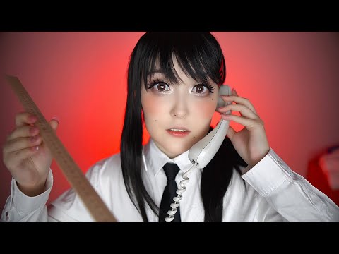 АСМР Осмотр в Бюро 🩺 ASMR Chainsaw Man ⛓ Kobeni RP (SUB)