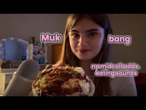 Eat a LOADED bowl chipotle w/me ASMR mukbang (now public 😉)