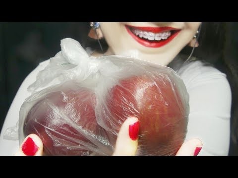 ASMR - Peeling/Cutting Fruit/ Tapping Sounds & Tasting & Exquisite (No Talking)