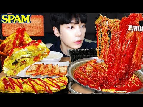 MUKBANG | 직접 만든 돼지 김치 찌개 레시피 & 라면, 계란말이, 스팸 먹방 | RECIPE KOREAN HOME FOOD