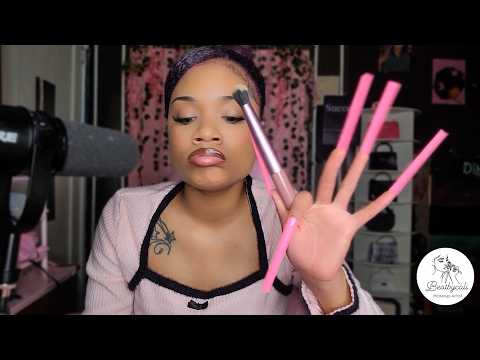 ASMR ~ Rude Makeup Artist That's Having A Bad Day Does Your Makeup ( she ready to fight )