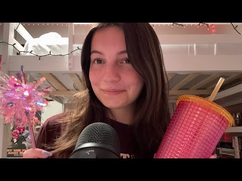 ASMR | fast and aggressive pink triggers!💖✨