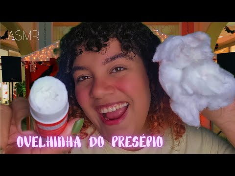 ASMR TE ARRUMANDO PARA SER A OVELHINHA DO PRESÉPIO 🤩💖