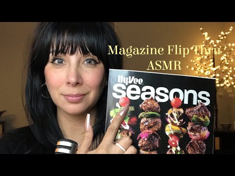 Magazine Flip Thru/ ASMR/ Whispered 🤫