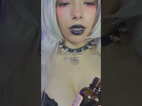 ASMR: vampira apaixonada parte 4 #asmrshort parte 2  #cosplay #asmr