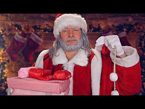 "Friendly" Santa Opens Your Christmas Presents [ASMR]🎅🏻