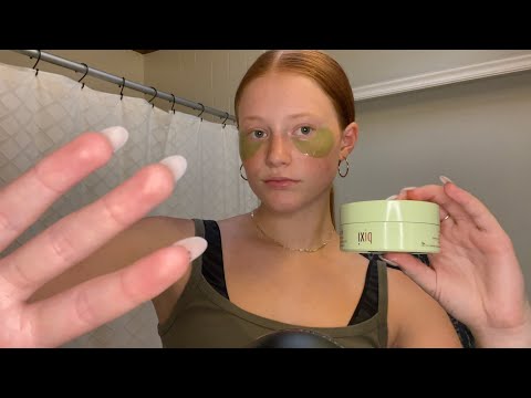 asmr my skin care routine