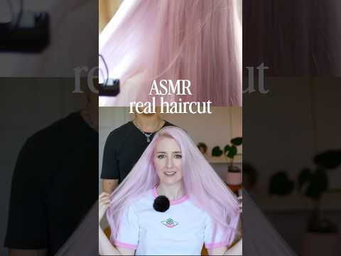 she knew exactly what I needed #asmr #haircut #sleep