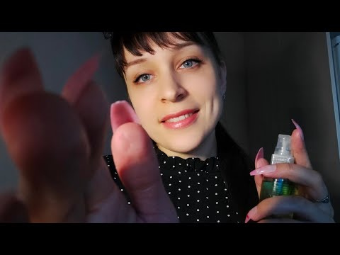 АСМР/ASMR Уход за волосами - близкий шепот, расчешу твои волосы, нанесу уходовые средства