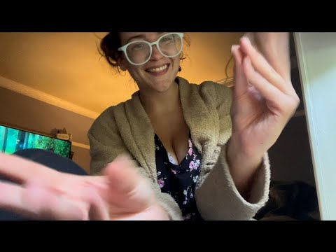 Asmr~ Hand & Mouth sounds (Dry & Wet)