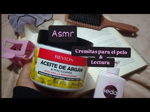✨ASMR: Cremas + lectura✨ 