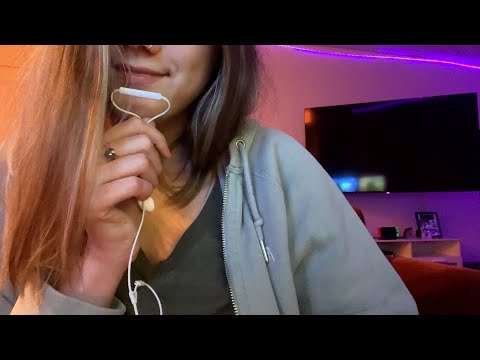 ASMR Lo-fi gentle APPLE MIC nibbling, mouth sounds and kisses 🌸