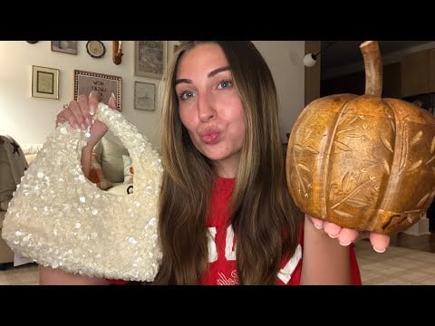 ASMR | Collective Haul🎃🌙🤫 (soft speaking, tapping)