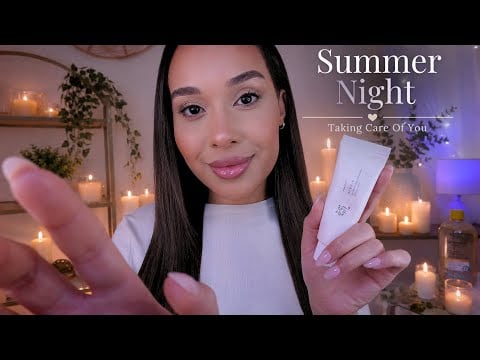 ASMR Taking Care Of You On A Summer Night 🌙 Gentle Personal Attention For Deep Sleep