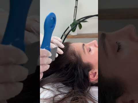 Asmr hair brushing #asmr #oddlysatisfying #relax #sleep #tingles #relaxing #satisfying #asmrvideo