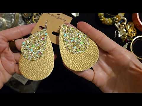 ASMR | Yard Sale Bulk Jewelry Show & Tell 2-18-2025 (Whisper)