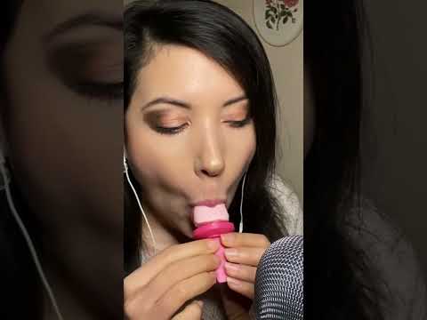 ASMR Eating Popsicle #asmr #asmreating #asmrmouthsounds