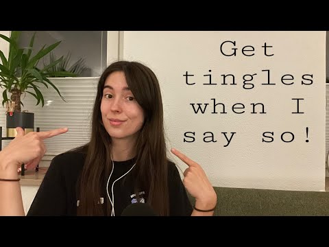 ASMR Only get tingles when…