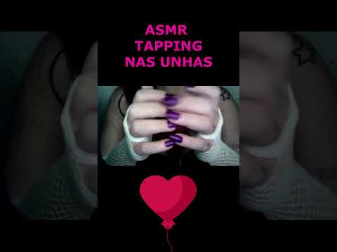 ASMR-SHORTS TAPPING NAS UNHAS #asmr #rumo1k #shortsviral #shorts