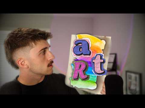 ASMR review my art, gang