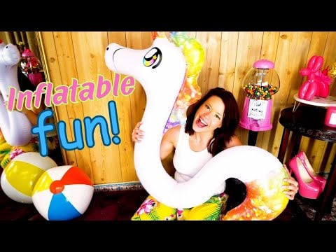 What Happens When You Blow Up a Giant Unicorn Float?