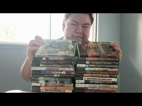 ASMR XBOX GAME DISC SHOW N TELL DISC RATTLING FOR SLEEP 