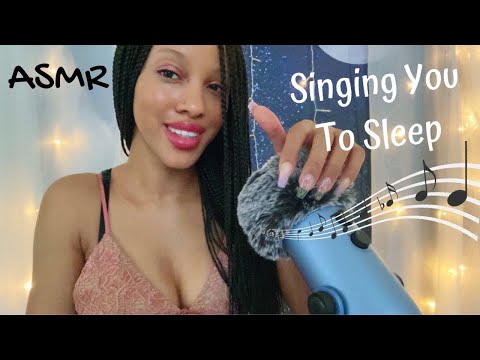 ASMR SINGING YOU TO SLEEP 💤 MUSIC FOR SLEEP 😴 😍 HAND MOVEMENTS ✨ Soft Whispers