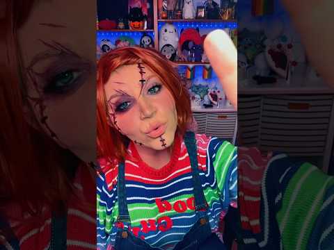 Chucky puts you to sleep 😴🔪♥️ #asmr #shorts