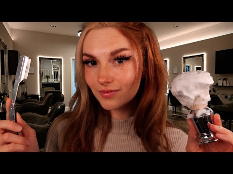 ASMR Most Professional & Relaxing Haircut, Shave & Pampering