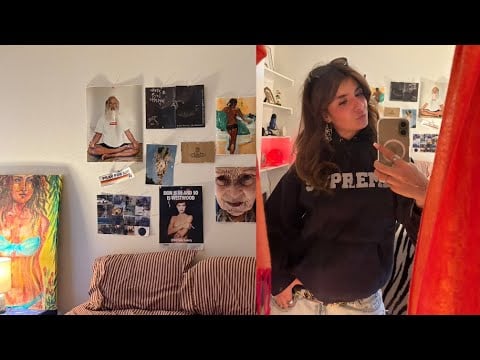 [ASMR] Room Tour (new room+tingly voiceover)